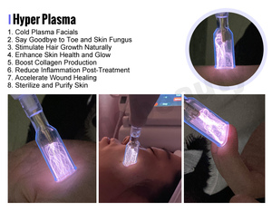 New <strong>Design</strong> <strong>Output</strong> Power 100w Face Lifting Firming Scalp Plasma 6 in 1 Hot and Cold Plasma Machine - Product Image 5