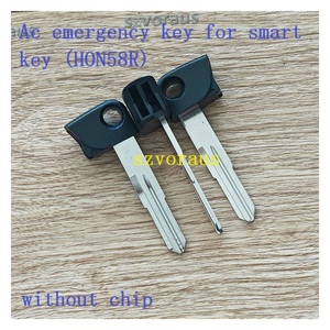Wholesale for Acura Emergency <strong>Key</strong> for Car Smart <strong>Key</strong> Set Replacement(HON58R)without Chip with Holes on the Side - Product Image 3