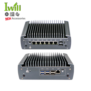 HOT Firewall Router Mini Computer Dual Core PC 10th I3 6 2.5G <strong>LAN</strong> Support WIFI 5G Network Appliancel for Business