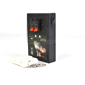 AM02R bir alıcı 2 kanal uzaktan kumanda piroteknik ateşleme sistemi noel düğün için soğuk sahne havai fişek ateşleme sistemi - Product Image 5