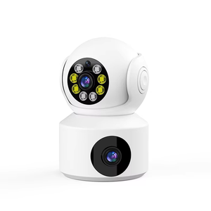 Tuya Smart 4.0MP Dual Lens 2,4 Ghz 5,8 Ghz Cámara de seguimiento automático De Seguridad Wifi PTZ Cámara de seguridad para interiores - Product Image 4