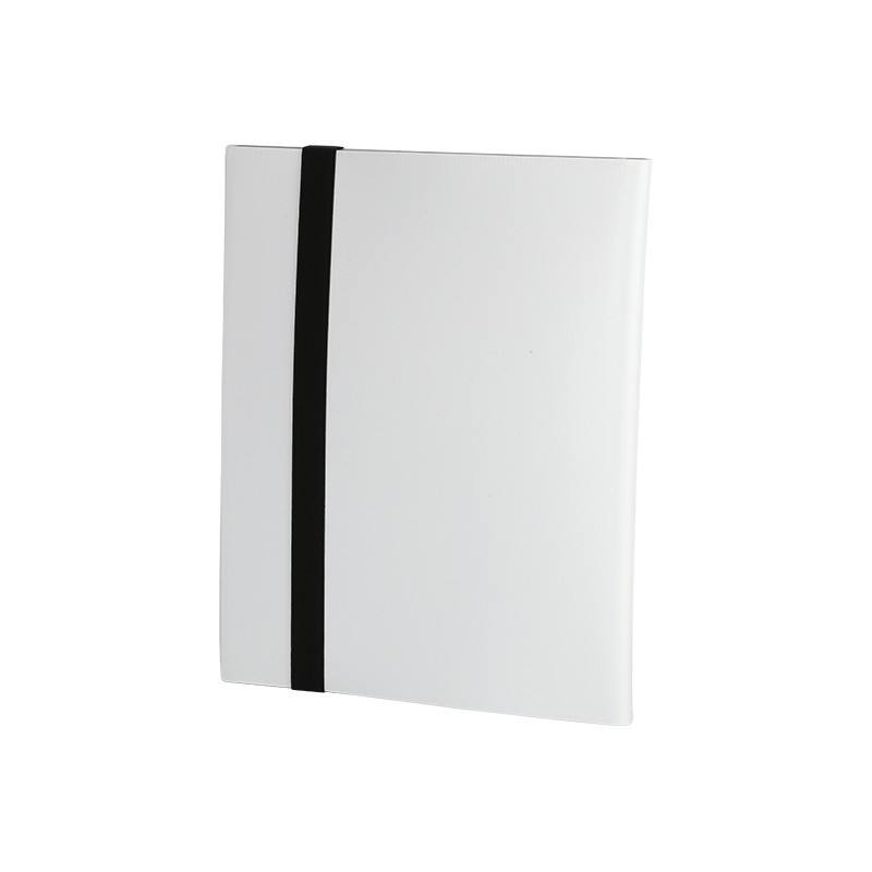 T116 white 9-grid rubber band album