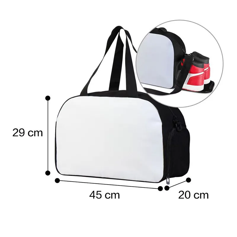 Boys bags man travel custom sublimation travel duffle bags logo printing sport gym bag