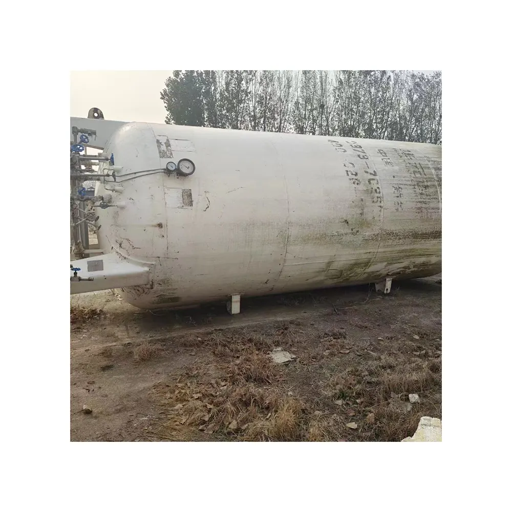 Tanque de gás vertical pré-propriedado com regulação de temperatura