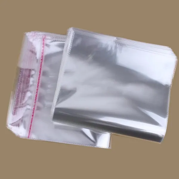 OPP Klar Selbst-adhesive Abdichtung Kunststoff Verpackung Taschen