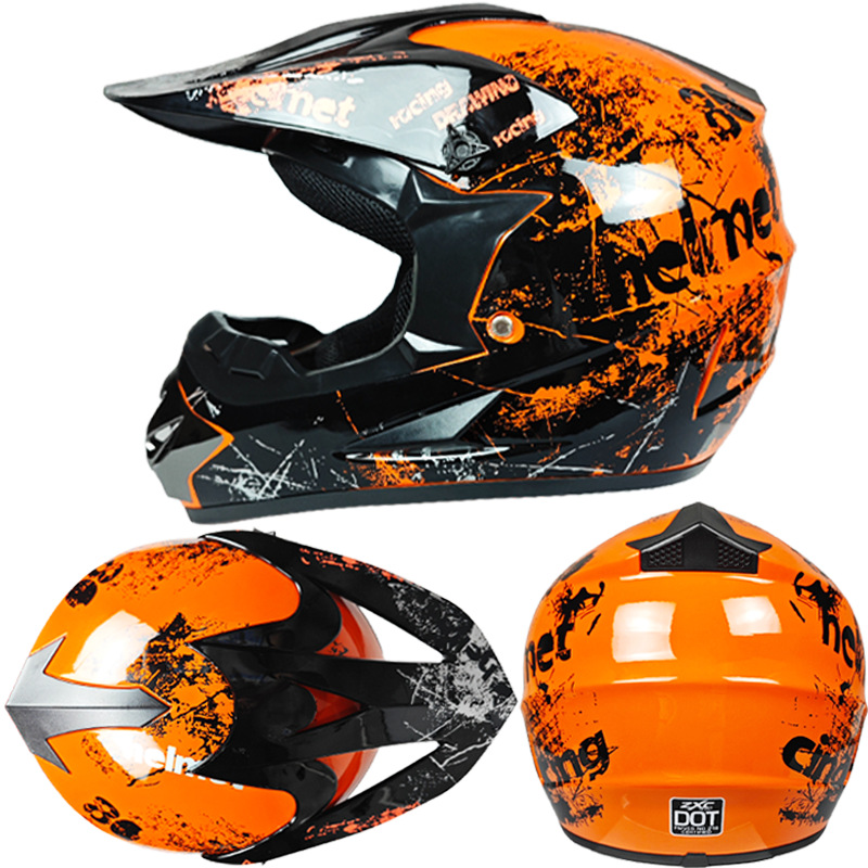 168 orange floral-s