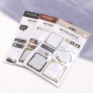 Juego de bloc de notas adhesivas de papel de la serie navideña, venta al por mayor, tabletas de escritura, para hacer lista Bloc de notas, barato - Product Image 1