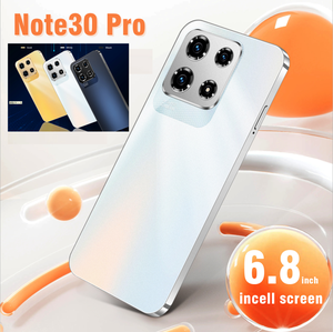 Fabrika toptan yeni Note30 Pro ProMAX 8 256 Transsion modeli HD 7 inç Android12 çift kart çift HD ekran akıllı telefonlar - Product Image 6