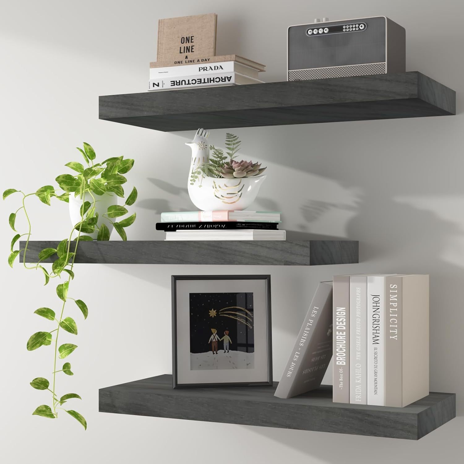Grey stained