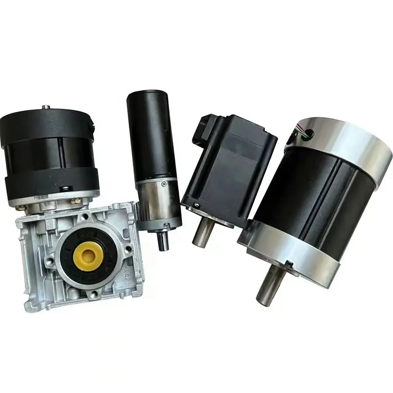 Alto Torque 12V 24V 36V 48V hasta 320V Cepillo o Motor de máquina de CC sin escobillas para equipos industriales agrícolas Hogar Eléctrico