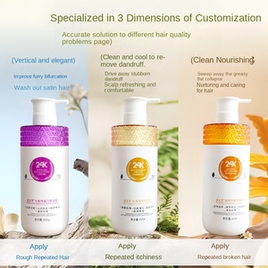 Santa Fe Ling sampo pria dan wanita, Kondisioner Lembut Pelembab Anti kering, busa Rambut Anti ketombe Pengontrol Minyak cuci - Product Image 4