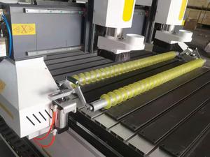 Enrutador CNC multihusillo ATC, servomotor, superficie de mesa de vacío, acrílico, madera, plástico, aluminio, Metal, MDF, aplicación - Product Image 4