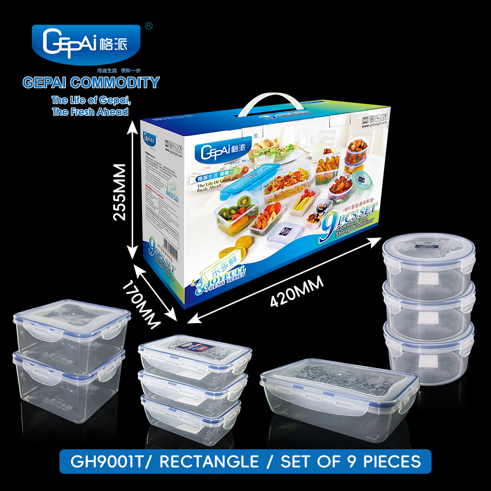 GH9001T (juego de 9 PCs mezclado)