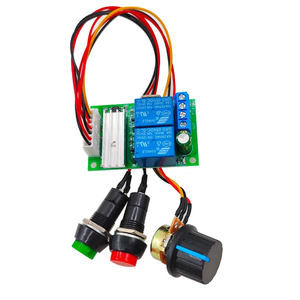 PWM DC regolatore di velocità del motore 6V-24V avanti e indietro interruttore elettrico Push Rod Controller del motore 3A - Product Image 2