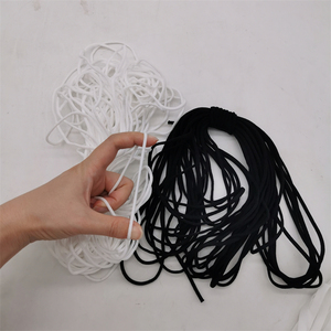 Stock Ear <strong>Loop</strong> 3mm <strong>Elastic</strong> Band Ear <strong>Loop</strong> Adjustable Ear <strong>Loop</strong> Non-Woven Fabric Automatic - Product Image 4