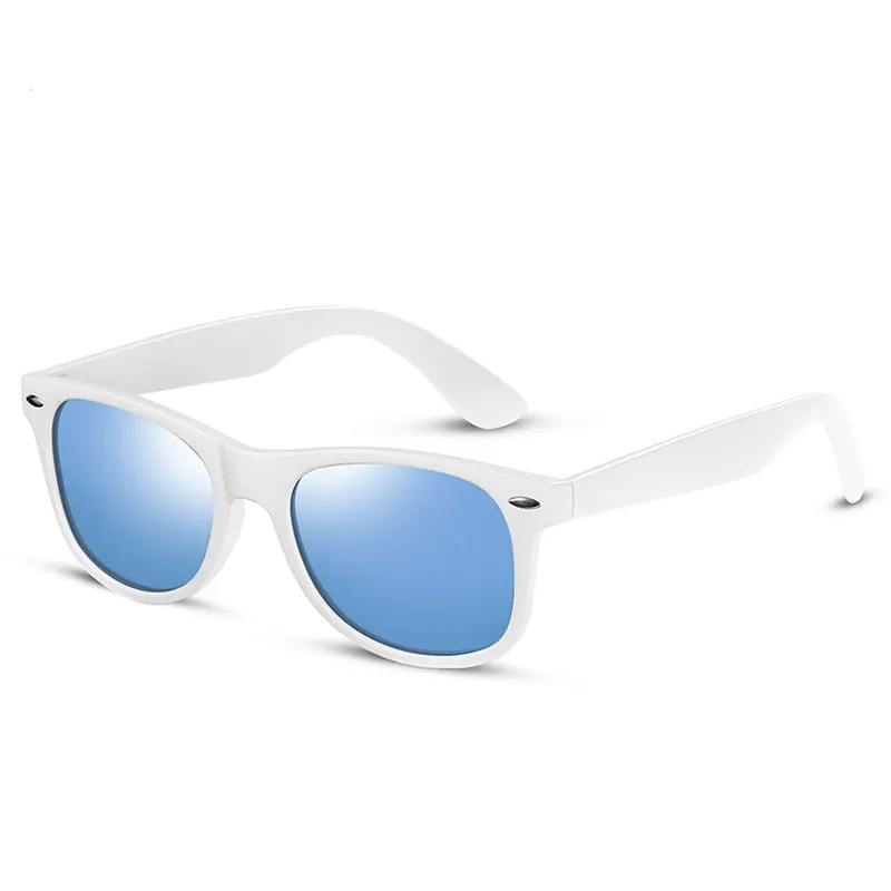 Óculos de sol polarizados brancos para homens com seu logotipo da moda de fábrica na China
