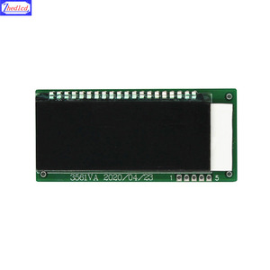 Vendita del produttore su misura codice segmento COB schermo di visualizzazione LCD e modulo con interfaccia HT1621 IC SPI per controller audio - Product Image 3