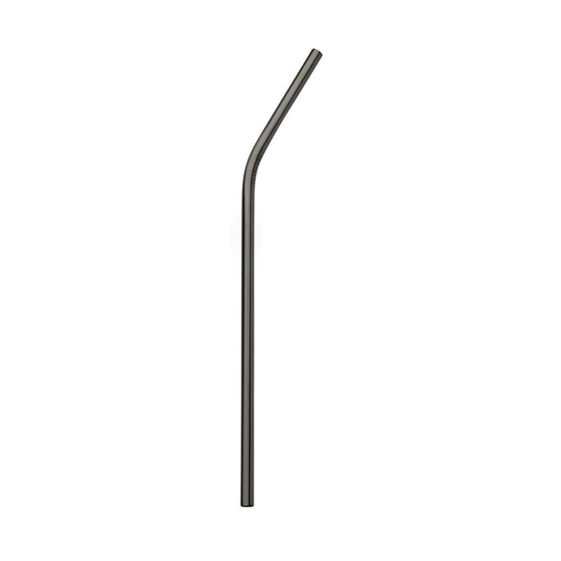 Paille courbée noire