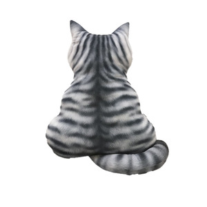 工場卸売ロングストライプ猫ぬいぐるみぬいぐるみシミュレーション猫ぬいぐるみカスタムぬいぐるみメーカー