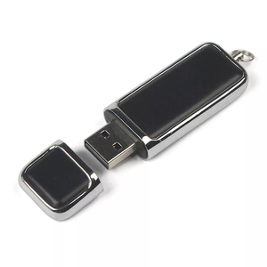 Unidad Flash Usb de cuero con logotipo en relieve personalizado de alta calidad a granel 8GB 32GB 64GB Paquete de caja de regalos de capacidad completa real Memoria USB - Product Image 6