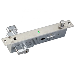 電気デッドブロットドアロックキーボルトロックロックシリンダーLEDインジケーター付き - Product Image 1