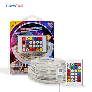 TCwin LED Fairy String Lights 5M 50LEDs & 10M 100LEDS Weihnachts dekoration Globe Lights mit BT Music Tuya WIFI Control für Heimwerker - Product Image 4