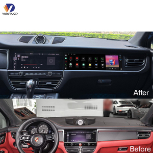 Đồng Phi Công Giải Trí Màn Hình Hiển Thị Màn Hình Kép Nâng Cấp Không Dây Carplay <span class=keywords><strong>Android</strong></span> Cho Porsche Macan 95B.2 95B.3 2018-2025 - Product Image 1