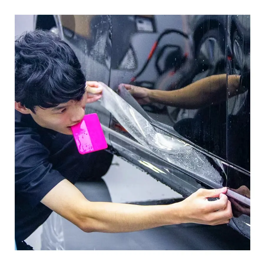 कार बॉडी के लिए पर्यावरण संरक्षण सामग्री टीपीयू 7.5 मिलियन स्वयं चिपकने वाली पीपीएफ कार पेंट सुरक्षात्मक फिल्म