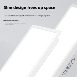Modern Ultra-Thin <strong>LED</strong> Ceiling Lamp Aluminum Body with Square and round Designs for Living Room Corridor Balcony - Product Image 2