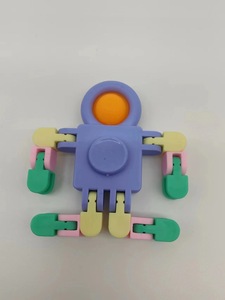 Giảm căng thẳng Đồ chơi robot Lập Dị theo dõi Spinner lo lắng ngón tay robot khớp nối đồ chơi cho trẻ em và người lớn - Product Image 4