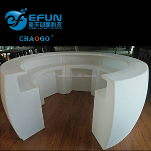 Uzaktan ışık restoran bar sayacı tasarım rgb renk olay parti kulübü <span class=keywords><strong>led</strong></span> mobilya sayacı açık bar sayacı gece kulübü - Product Image 4