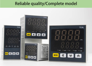 Controlador de temperatura digital TC4S 100-240VAC alimentado Pt100 sensor relé SSR salida - Product Image 2