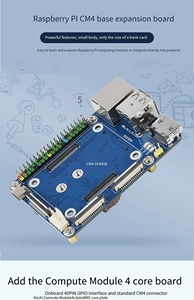 Hot Raspberry PI Computer Module4 modulo di espansione modulo di espansione CSI/40GPIO espansione porta di rete - Product Image 5