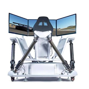 Equipo de simulación de conducción de realidad Virtual, simulador de conducción de carreras de tres pantallas, 9DVR, oferta - Product Image 4