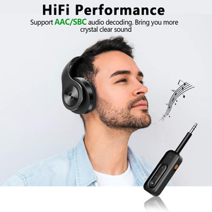 Para coche avión 2 en 1 transmisor y receptor de audio inalámbrico adaptador Bluetooth - Product Image 4