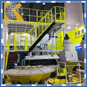 Sistema di miscelazione industriale per plastica efficiente plastica Mixer macchina con PLC programmazione per il funzionamento visivo - Product Image 1