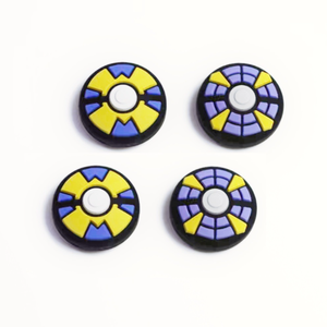 <strong>Game</strong> Console Left and Right Controller Button Joystick Thumb Cap for Nintendo Switch/Oled Silicone Gamepad Joystick Grips - Product Image 3