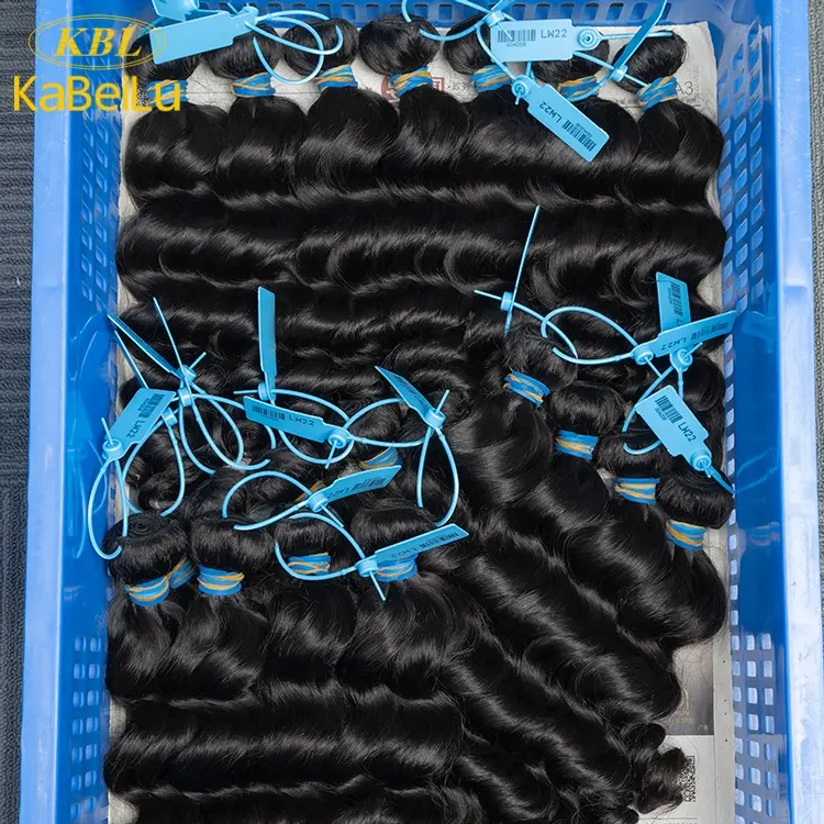 China fornecedor 28 peças cabelo tecido, 100% cabelo ondulado brasileiro virgem, cantão kabeilu negociação co., ltd