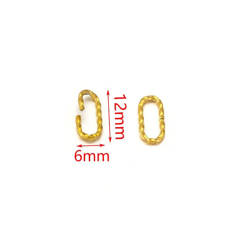 Oblong shape - gold