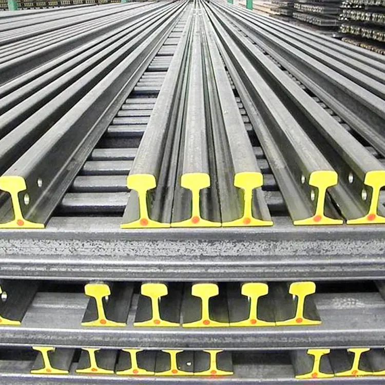 Chine Chemin de fer Fabricants CE Voie Standard Chemin de fer Prix H Poutre de rail en acier à vendre Grue Rail Prix