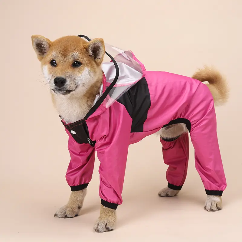 Hunde gesicht Haustier kleidung Overall Wasserdichte Kleidung für Hunde Haustier mantel
