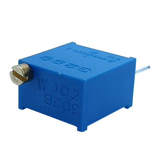 精密多圈可调电位器3299W B102 1k欧姆0.5W可变电阻302B - Product Image 1