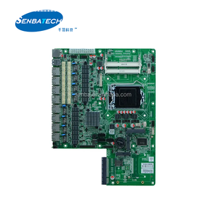 8 Lan LGA1150 Dual Lan PS2 DDR3 Max 16GB PCIE X8 Win XP placa base Sfp Firewall y enrutador Ultra para seguridad de red - Product Image 3