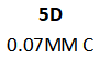 5D 0.07MM C