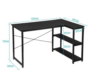 Vendita calda facile da montare computer da tavolo con struttura in metallo per ufficio sala studio - Product Image 6