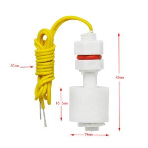 Gikfun M8 DIY Kit para Arduino EK1373x3 Sensor de nivel de líquido tanque de peces interruptor de flotador de agua Acero inoxidable PP flotador de bola de plástico