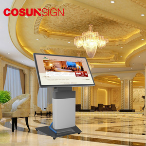 Cosun 55 pollici Computer vetrina multimediale tavolo digitale per interni interattivo in piedi chiosco informativo Touch Screen Android - Product Image 6