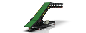 Width 600/800 mm Motor Driven Hydraulic Truck <strong>Loading</strong> and <strong>Unloading</strong> Conveyor - Product Image 2