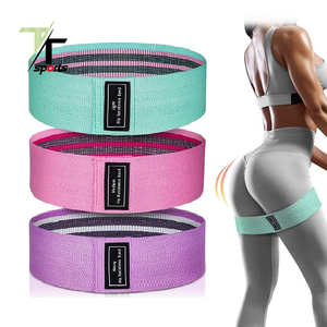 TTSPORT-Bandas de resistencia de Color Nude para Fitness, bandas de látex para glúteos, ejercicio, bandas de goma - Product Image 2