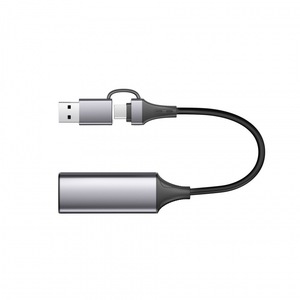 用于PC和PS4的2合1 USB A/Type-C 4K60Hz视频采集卡高清端口，PS5游戏直播广播录像机 - Product Image 3
